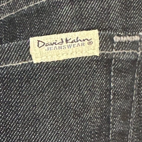 David Kahn Jeanswear USA Blue Denim Low Rise zipper and Button Closure Size 29 - Picture 7 of 10